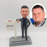 Custom Figurine Bobble Head Personalized Gifts For Boss Office Colleague - HeadTurnedArt