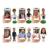 Custom Male Golfer Bobblehead from Photo with Golf Flag and Ball Personalized Gift for Dad Husband Golf Champion Birthday or Retiremen - HeadTurnedArt