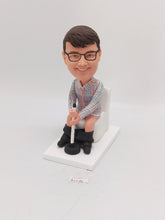 The Man On The Toilet Custom Bobblehead - HeadTurnedArt