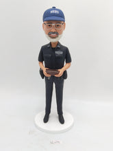 Male Police Officer Custom Bobblehead - HeadTurnedArt