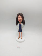 Female Doctor Bobblehead - HeadTurnedArt