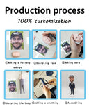 Custom Figurine Bobble Head Personalized Gifts For Boss Office Colleague - HeadTurnedArt