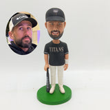 Baseball Batsman Custom Bobblehead