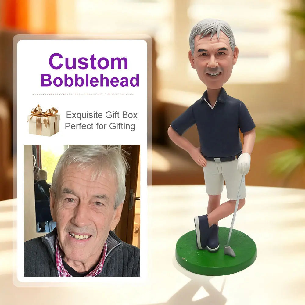 Custom Baseball Player Bobblehead Figurine from Photo Personalized Sports Gift for Athlete Birthday Graduation or Team Recognition - HeadTurnedArt