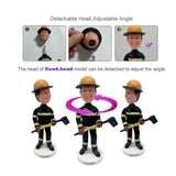 Custom Male Golfer Bobblehead from Photo with Golf Flag and Ball Personalized Gift for Dad Husband Golf Champion Birthday or Retiremen - HeadTurnedArt