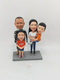 Family Custom-Made Bobblehead - HeadTurnedArt
