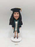 Graduation Female Bobblehead - HeadTurnedArt
